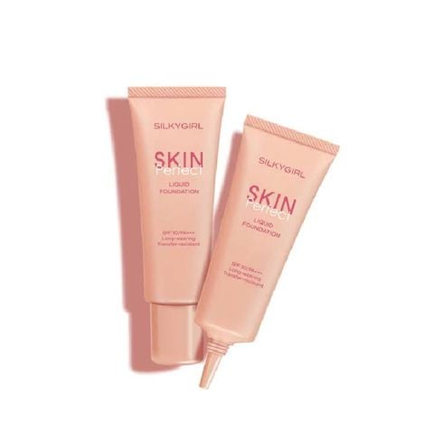  Kem Nền Che Phủ Tự Nhiên Silkygirl Skin Perfect Liquid Foundation SPF 30 PA+++ 