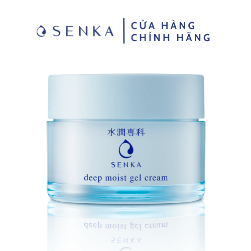 [HÓA ĐƠN SENKA TỪ 199K TẶNG CỤC BÔNG BỌT SENKA] Mặt Nạ Ngủ Dưỡng Ẩm Chuyên Sâu Senka Deep Moist Gel Cream