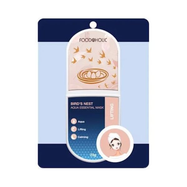 [MUA 10 MIẾNG CÒN 79K/10SP]  Mặt Nạ Tổ Yến Nâng Cơ Chống Lão Hoá Foodaholic Bird's Nest - Lifting 23g