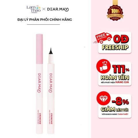  Kẻ Mắt Siêu Mảnh Dearmay Crunchie Pop Slim Pen Eyeliner 