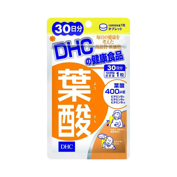 Viên Uống Bổ Sung Sức Khỏe DHC Folic Acid Hard Capsule