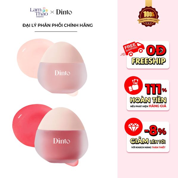 Mặt Nạ Dưỡng Môi Dinto Chubby Mocchi Jelly Paw Paw Lip Mask Le Chat Botte Collection