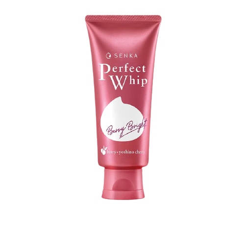 Sữa Rửa Mặt Dưỡng Trắng Hồng Da Senka Perfect Whip Berry Bright