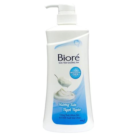  Sữa Tắm Dưỡng Ẩm Mịn Da Hương Sữa Bioré Body Foam Pure Mild 
