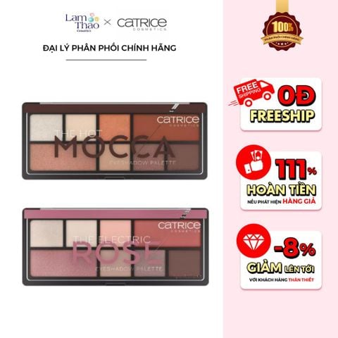  Bảng Phấn Mắt 8 Ô Catrice Eyeshadow Palette 