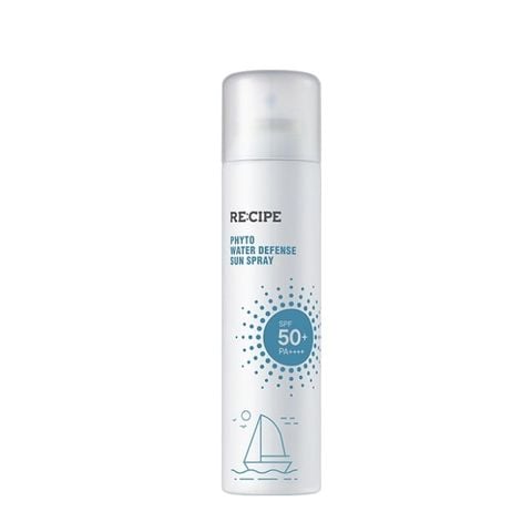  Xịt Chống Nắng Recipe Phyto Water Defense Sun Spray SPF50+ PA++++ 