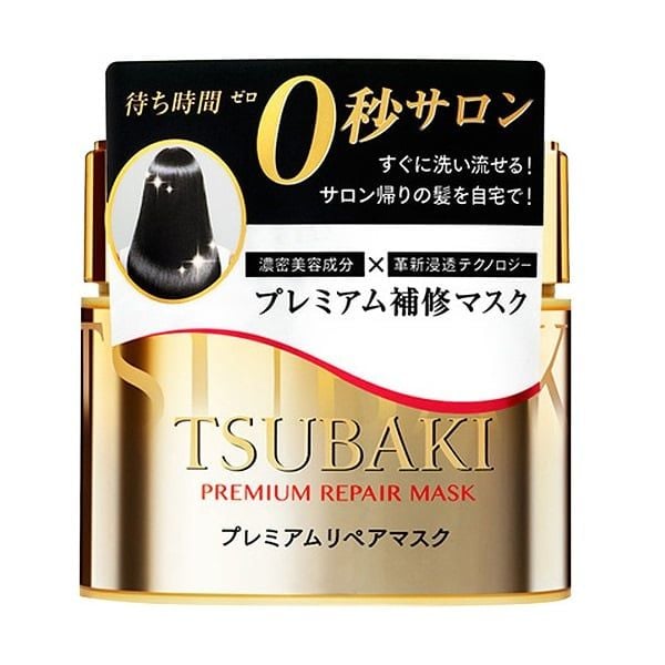 [HOÁ ĐƠN 299K TẶNG 1 TÚI HỘP] Mặt Nạ Cao Cấp Phục Hồi Ngăn Rụng Tóc Tsubaki Premium Repair Mask