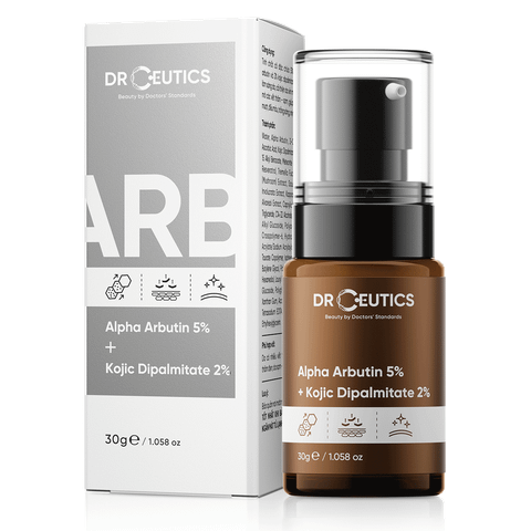  Tinh Chất Làm Sáng Da Và Hỗ Trợ Làm Mờ Thâm Nám DrCeutics Alpha Arbutin Alpha Arbutin 5% Và Kojic Dipalmitate 2% 
