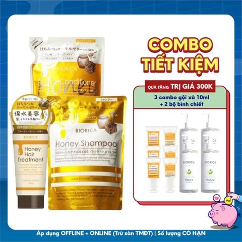  [TẶNG 4 BÌNH CHIẾT] Combo Tiết Kiệm Biorica Botanical 