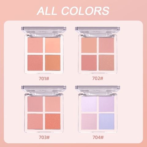  Bảng Phấn Má Hồng 4 Ô Gogo Tales Soft Mist Naked Feeling Blush 