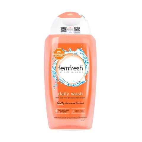  [MUA SIZE 250ML TẶNG KHĂN LVK BEFOU BỊCH 10 MIẾNG] Dung Dịch Vệ Sinh Phụ Nữ Cao Cấp Femfresh Daily Intimate Wash 
