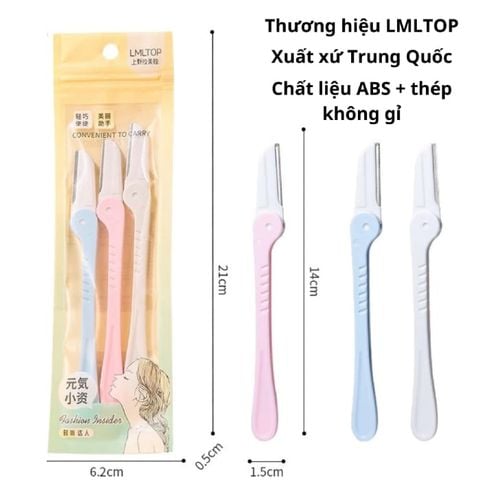  Set 3 Dao Cạo Chân Mày LML TOP 