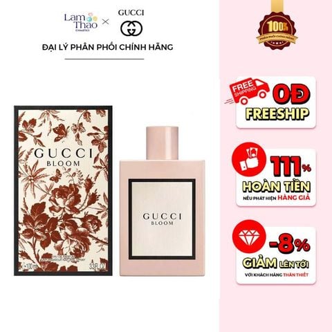  Nước Hoa Nữ Gucci Bloom For Women Eau De Parfum 