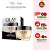  [HĐ 299K OLAY TẶNG 1 TÚI OLAY]  Kem Dưỡng Hỗ Trợ  Ngừa Lão Hóa Da Ban Đêm Olay Total Effects 7 in One Night Cream 