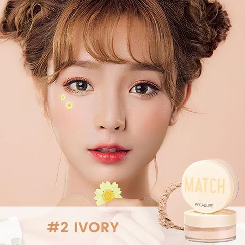  Phấn Phủ Kiềm Dầu Dạng Bột Focallure Match Max Baking & Setting Matte Loose Powder 