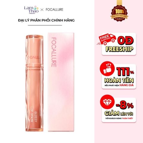  Son Bóng Dạng Lỏng Focallure Glossy Lip Stain 