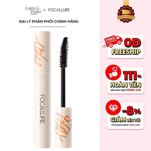  [DEAL SỐC 6.12 - 25.12 MUA HOÁ ĐƠN FOCALLURE 199K TẶNG 01 SON TRUE MATTE LIQUID LIPSTICK] Mascara Làm Dài Dày Cong Mi Focallure Waterproof Volumizing Mascara 