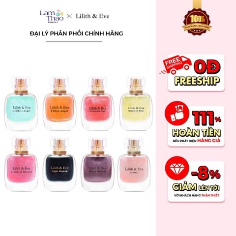  Tinh Dầu Nước Hoa Lilith And Eve Eau De Parfume 