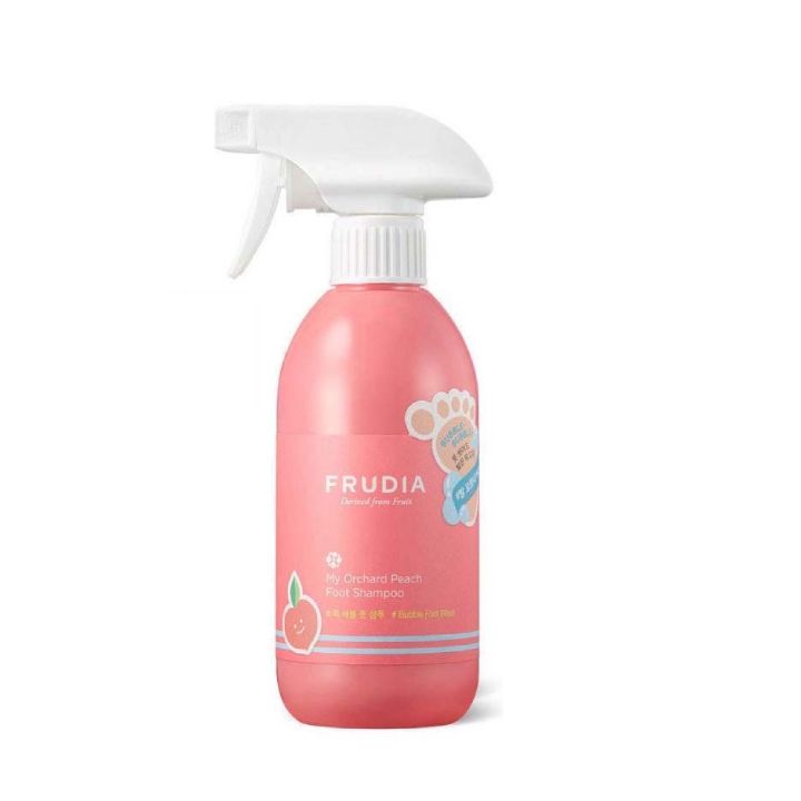 Dung Dịch Rửa Chân Khử Mùi Và Làm Sạch Chân Hương Đào Frudia My Orchard Peach Foot Shampoo