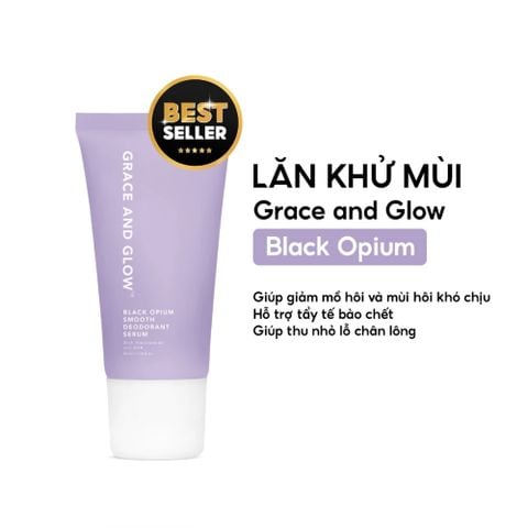  Lăn Khử Mùi Hỗ Trợ Tiết Giảm Mồ Hôi Grace And Glow Deodorant Serum 