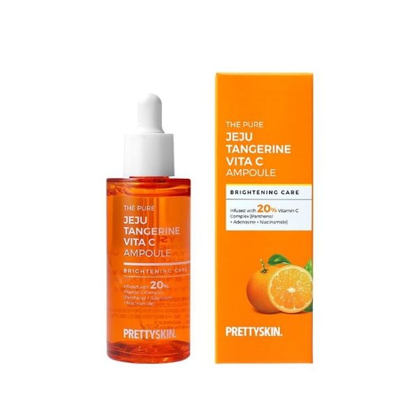 Tinh Chất Dưỡng Sáng Da Vita C Pretty Skin The Pure Jeju Tangerine Vita C Ampoule 50ml