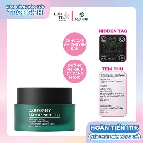  Kem Dưỡng Ẩm Và Phục Hồi Da Caryophy Skin Repair Cream 