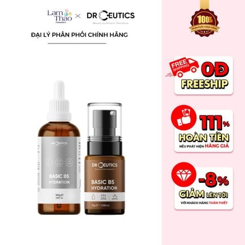  Tinh Chất Cấp Ẩm Và Hỗ Trợ Phục Hồi Da DrCeutics Basic B5 Hydration 