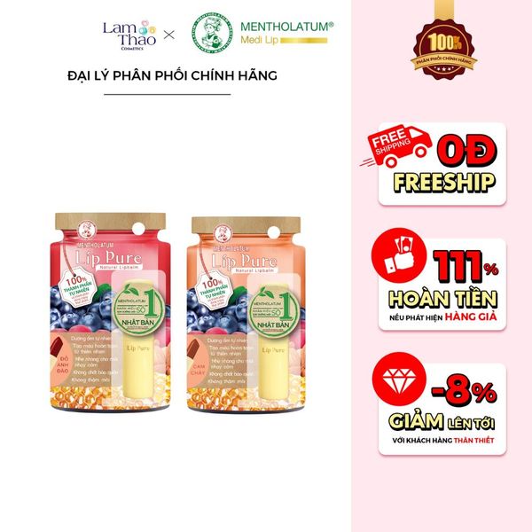 Son Dưỡng Lip Pure Natural Lipbalm 3.8g