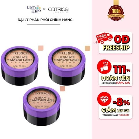  Kem Che Khuyết Điểm Catrice Ultimate Camouflage Cream 