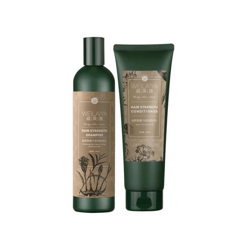 Bộ Dầu Gội Và Xã Hà Thủ Ô Weilaiya Hair Strength Shampoo & Conditioner