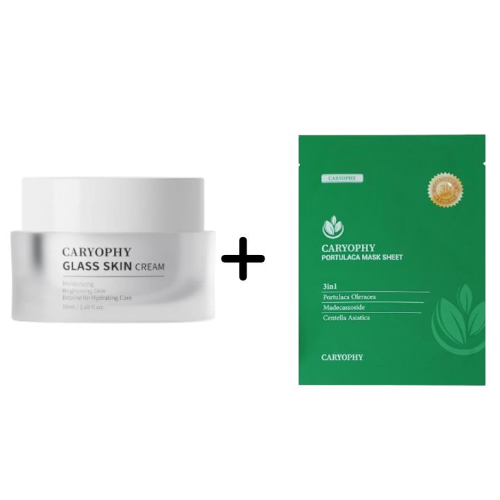 Kem Dưỡng Ẩm, Làm Sáng Da Caryophy Glass Skin Cream