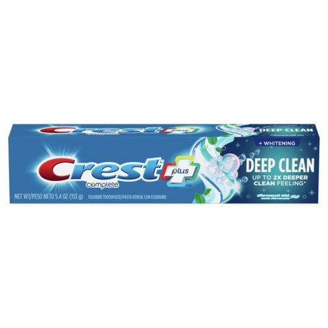  Kem Đánh Răng Crest Whitening Plus Complete Deep Clean 