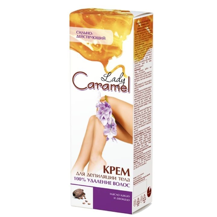 Kem Tẩy Lông Sạch Da Lady Caramel Depilatory Hair Removal Cream