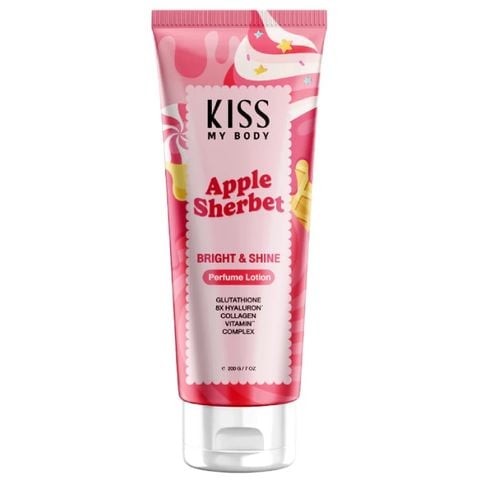  Sữa Dưỡng Trắng Da Toàn Thân Nước Hoa Kiss My Body Bright & Shine Perfume Lotion (Sweet Party Collection) 