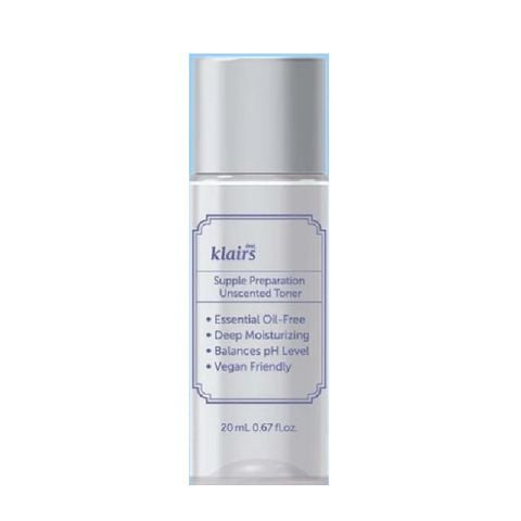  Nước Hoa Hồng Không Mùi Klairs Supple Preparation Unscented Toner 