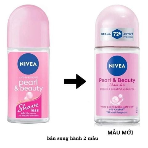  Lăn Khử Mùi Ngọc Trai Nivea Pearl & Beauty Shaveless 