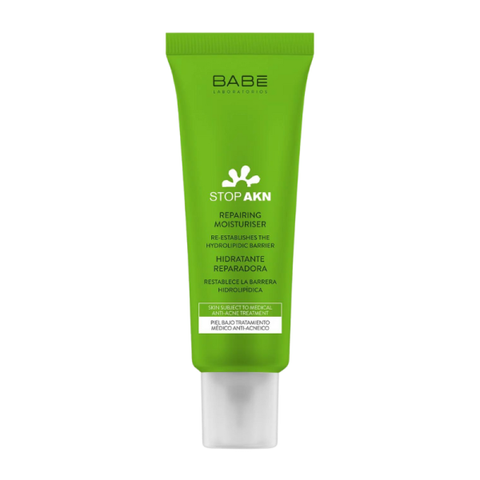  Kem Dưỡng Ẩm Phục Hồi Cho Da Mụn Laboratorios BABE Stop AKN Repairing Moisturiser 