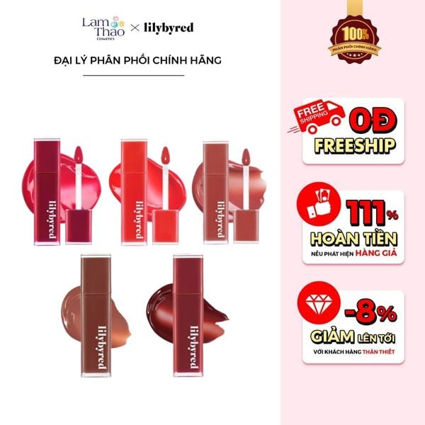 Son Tint Bóng Lilybyred Bloody Liar Coating Tint