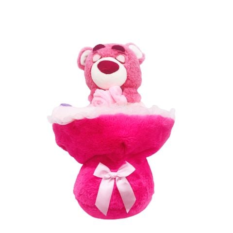  Bó Hoa Gấu Bông 2in1 Lotso Mặc Váy 