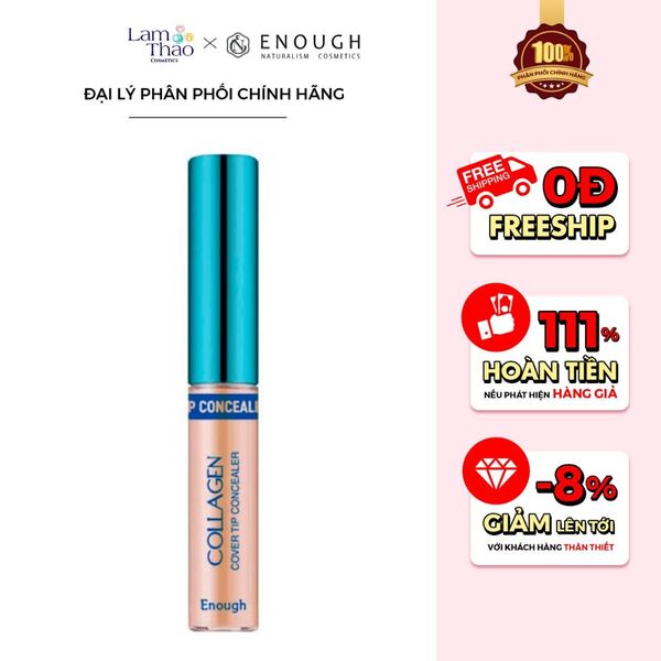 Che Khuyết Điểm Enough Collagen Cover Tip Concealer