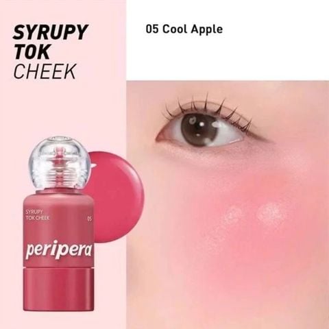  Má Hồng Dạng Lỏng Peripera Syrupy Tok Cheek 