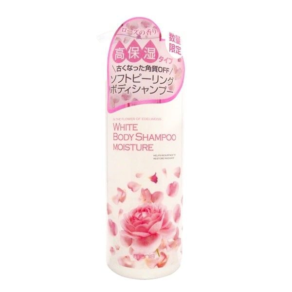 Sữa Tắm Hương Hoa Hồng Manis White Body Shampoo Moisture