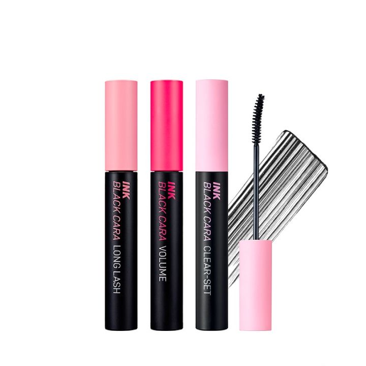 Mascara Làm Cong Mi Tự Nhiên Peripera Ink Black Cara