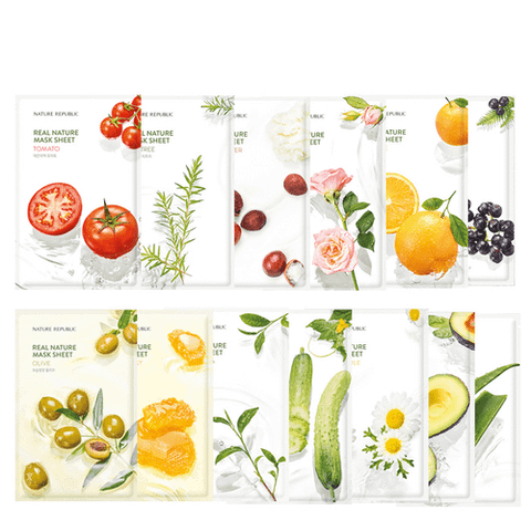  Mặt Nạ Dưỡng Da Nature Republic Real Nature Mask Sheet 