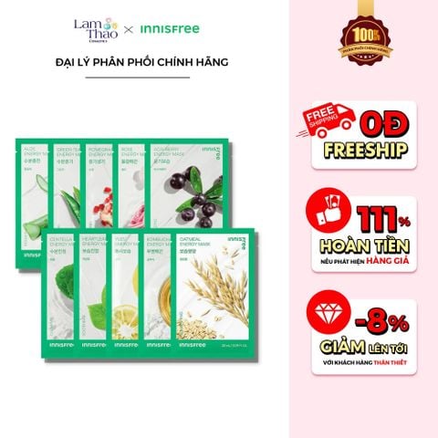  Mặt Nạ Dưỡng Da Innisfree Energy Mask 