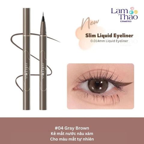  Bút Kẻ Mắt Judydoll Slim Liquid Eyeliner 