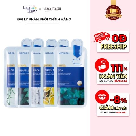  Mặt Nạ Dưỡng Da Mediheal Derma Plus Mask 