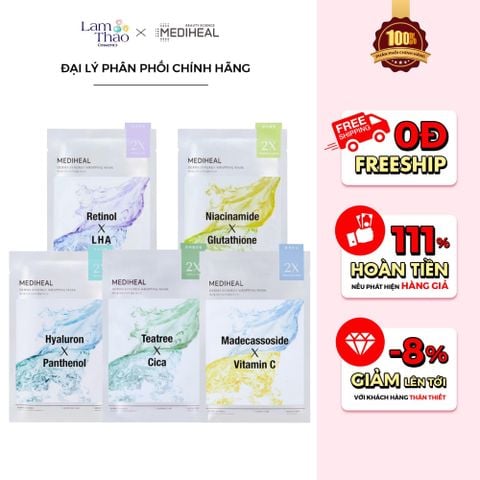  Mặt Nạ Dưỡng Da Mediheal Derma Synergy Wrapping Mask 
