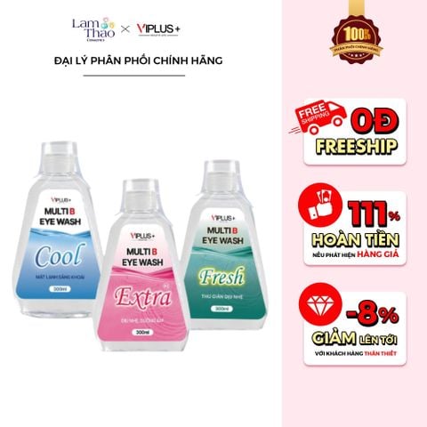  Nước Rửa Mắt Viplus + Multi B Eye Wash 