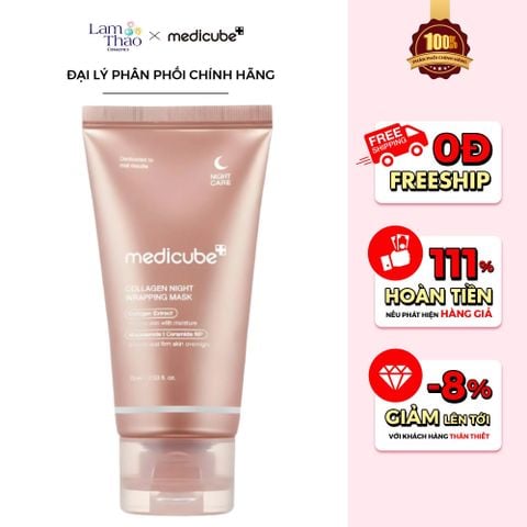  Mặt Nạ Ngủ Medicube Collagen Night Wrapping Mask 